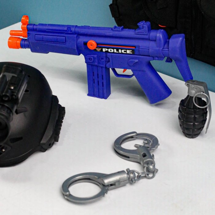 لباس مشاغل کودک یگان ویژه با لوازم کامل کد S012A