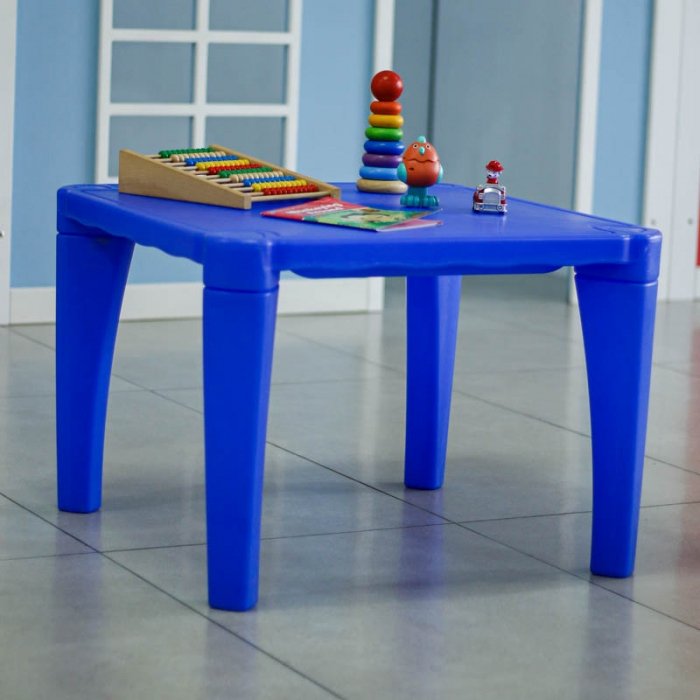 میز کودک مهر رنگ آبی مدل P/7006/AB