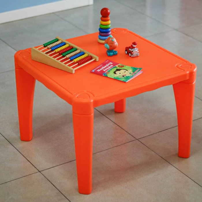 میز کودک مهر رنگ نارنجی مدل P/7006/NA