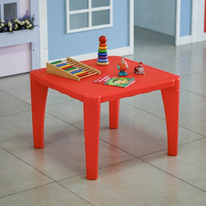 میز کودک مهر رنگ قرمز مدل P/7006/GH