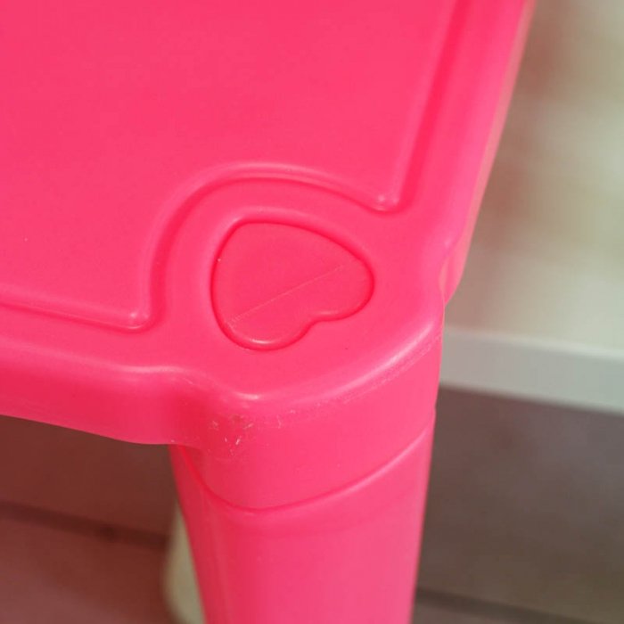 میز کودک مهر رنگ صورتی مدل P/7006/SU