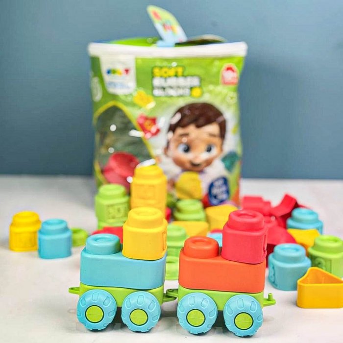 لگو نرم 56 تکه کیفی کد 6125