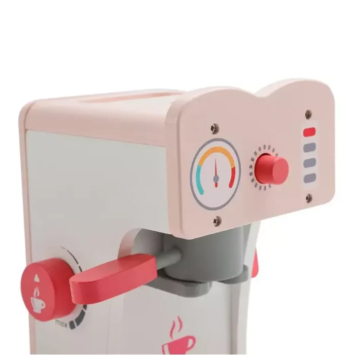 اسباب بازی قهوه ساز چوبی صورتی کد BL20115