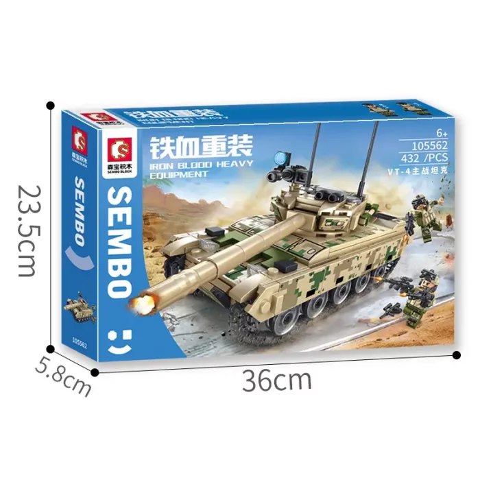 اسباب بازی لگو تانک 432 تکه کد 105562