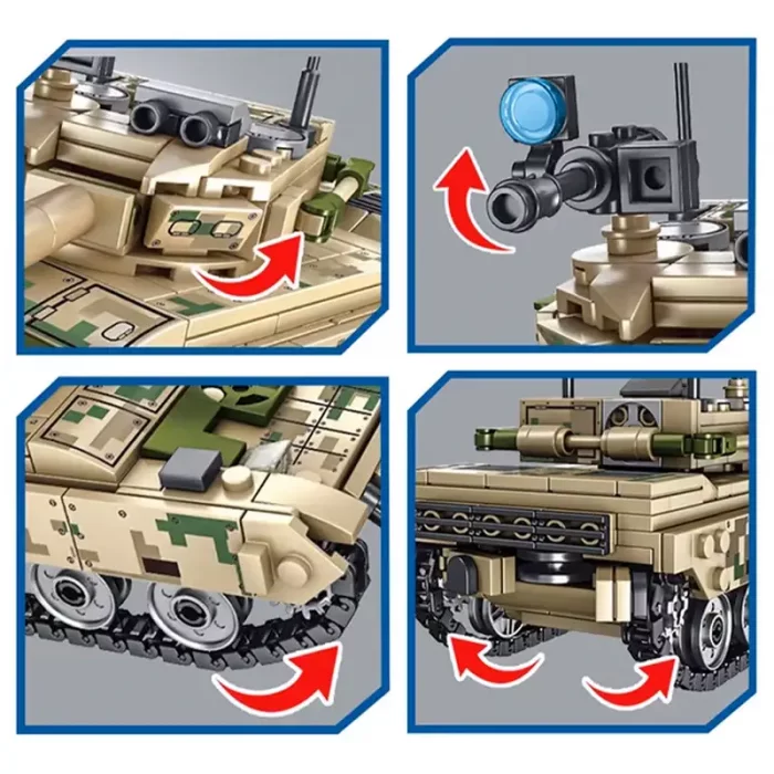 اسباب بازی لگو تانک 432 تکه کد 105562