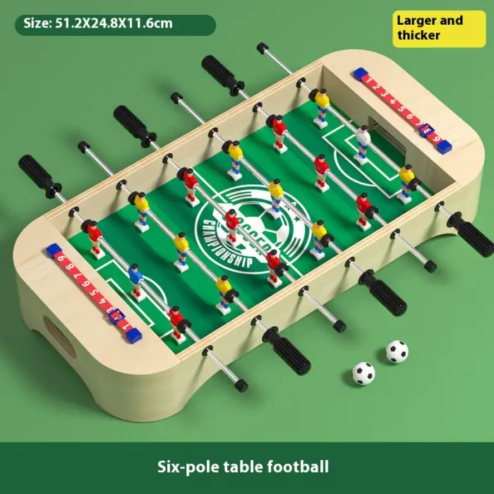 فوتبال دستی و برد گیم چوبی کد JHTOY900