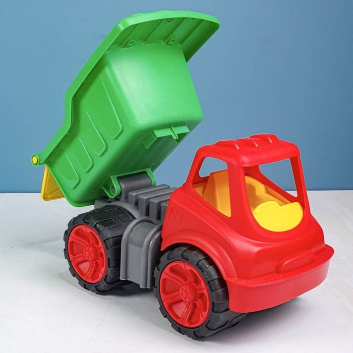 اسباب بازی کامیون خاکریز رنگ قرمز سبز کد k11B