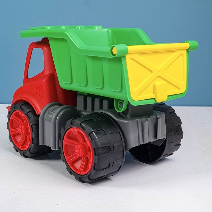 اسباب بازی کامیون خاکریز رنگ قرمز سبز کد k11B
