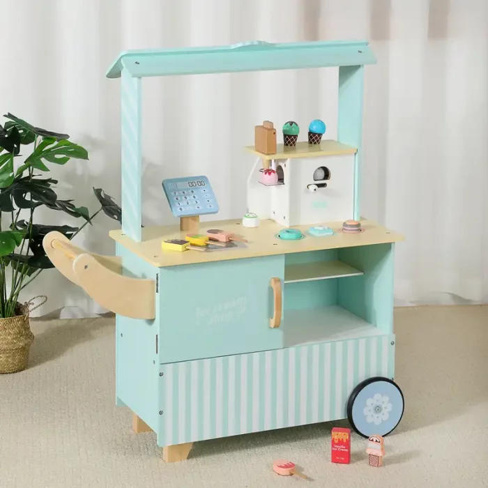 اسباب بازی استند بستنی چوبی کد MSN23038