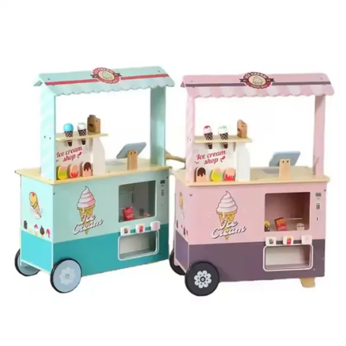 اسباب بازی استند بستنی چوبی کد MSN23038