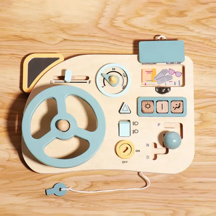 بیزی برد آموزشی رانندگی چوبی کد ZX0255