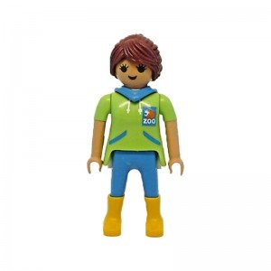 فیگور 7سانتی مربی باغ وحش  playmobil مدل 10012