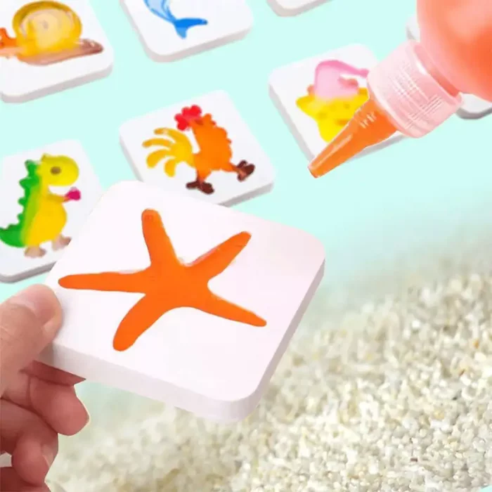 کیت جادویی قالب سازی ژله ای 4 رنگ کد 8082