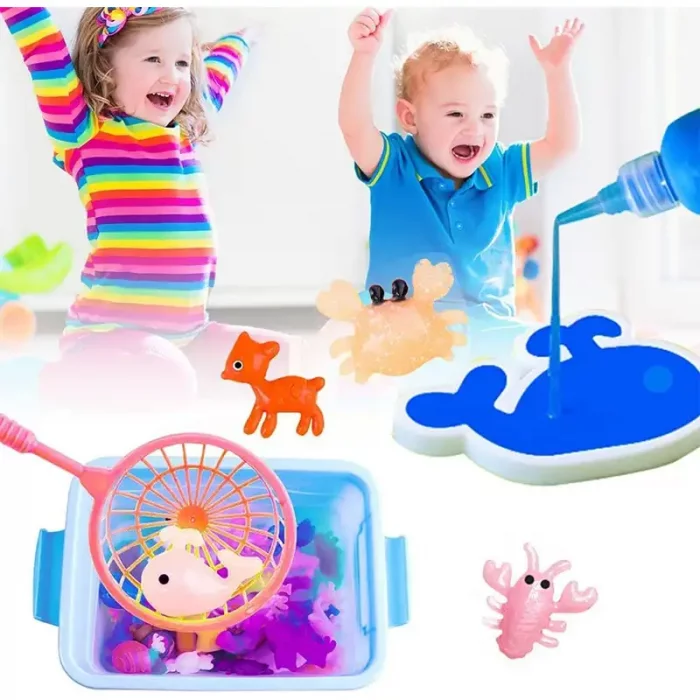 کیت جادویی قالب سازی ژله ای 4 رنگ کد 8082