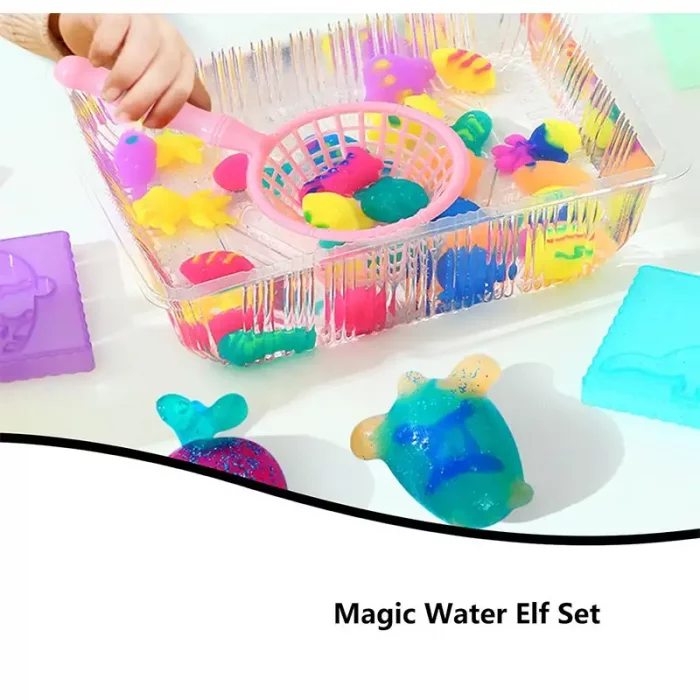 کیت جادویی قالب سازی ژله ای 4 رنگ سطلی کد 231232