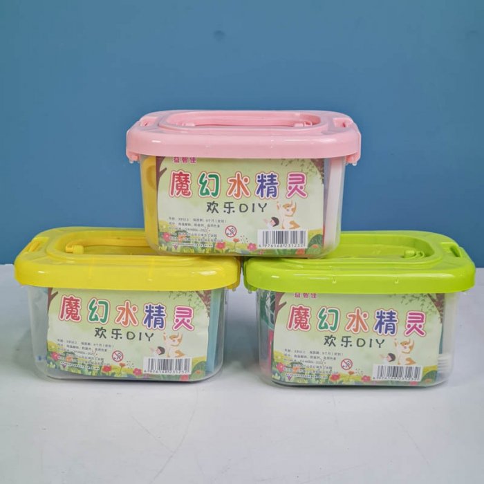 کیت جادویی قالب سازی ژله ای 4 رنگ سطلی کد 231232