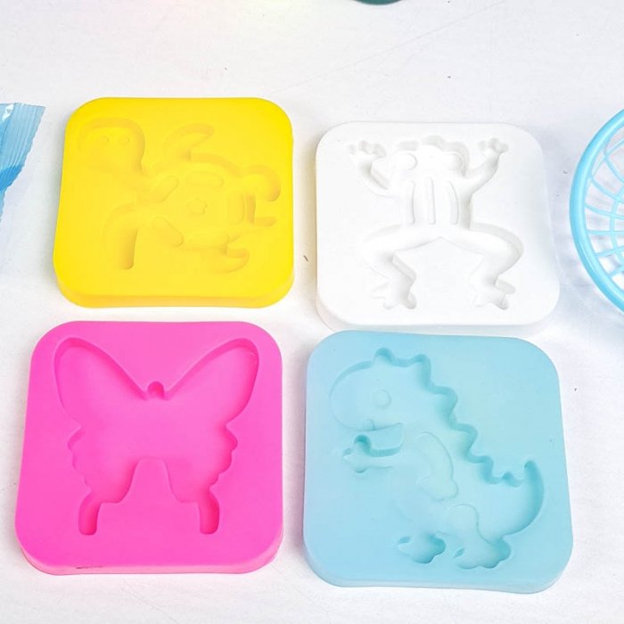 کیت جادویی قالب سازی ژله ای 4 رنگ سطلی کد 231232