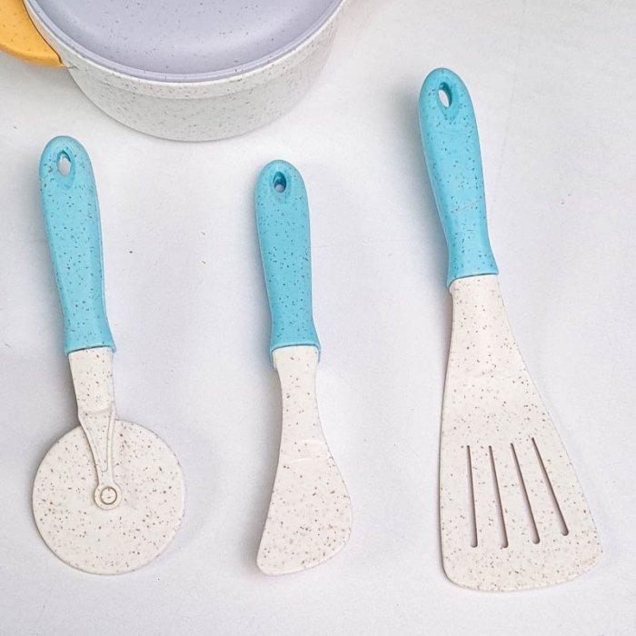 اسباب بازی ست ظروف آشپزخانه سبز کد HG973