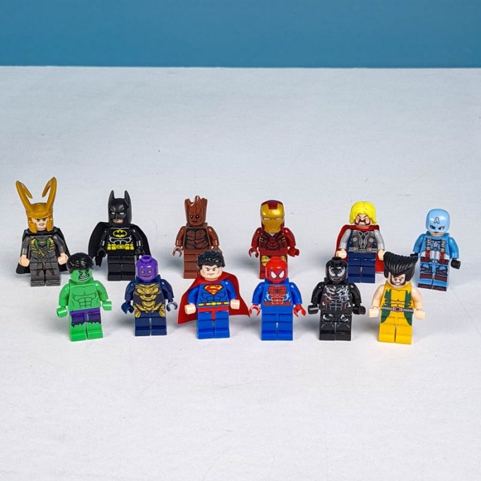مینی فیگور  12 عددی طرح قهرمانان مارول کد 22662