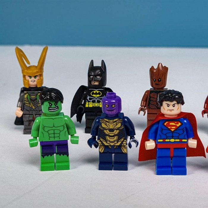 مینی فیگور  12 عددی طرح قهرمانان مارول کد 22662