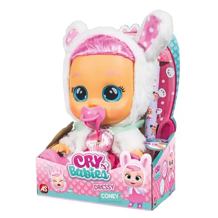 عروسک گریان آی ام سی مدل cry babies CONEY کد 81444