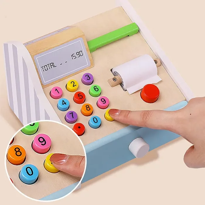 اسباب بازی صندوق فروشگاهی چوبی کد KBQ2021027