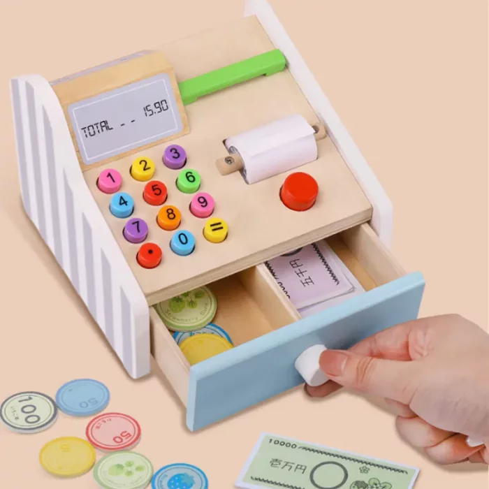 اسباب بازی صندوق فروشگاهی چوبی کد KBQ2021027