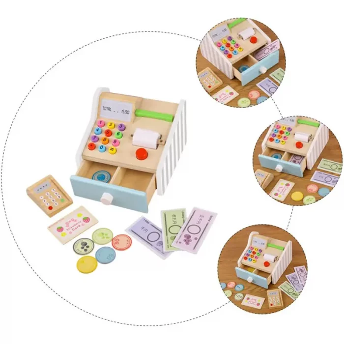 اسباب بازی صندوق فروشگاهی چوبی کد KBQ2021027