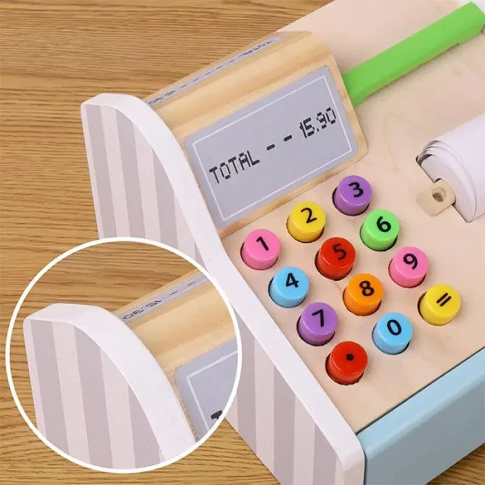 اسباب بازی صندوق فروشگاهی چوبی کد KBQ2021027