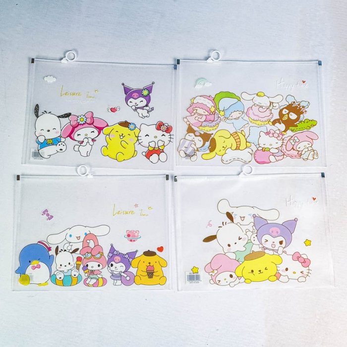 کاور A4 زیپدار فانتزی طرح کرومی کد 6120