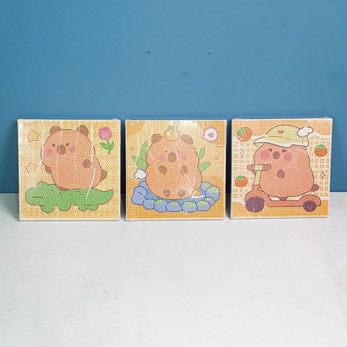 تابلو نقاشی الماسی کودک طرح کاپی بارا کد 421957