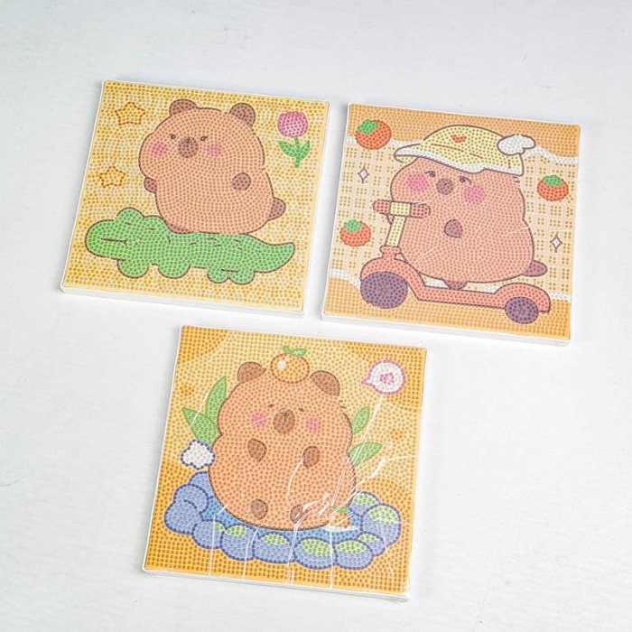 تابلو نقاشی الماسی کودک طرح کاپی بارا کد 421957