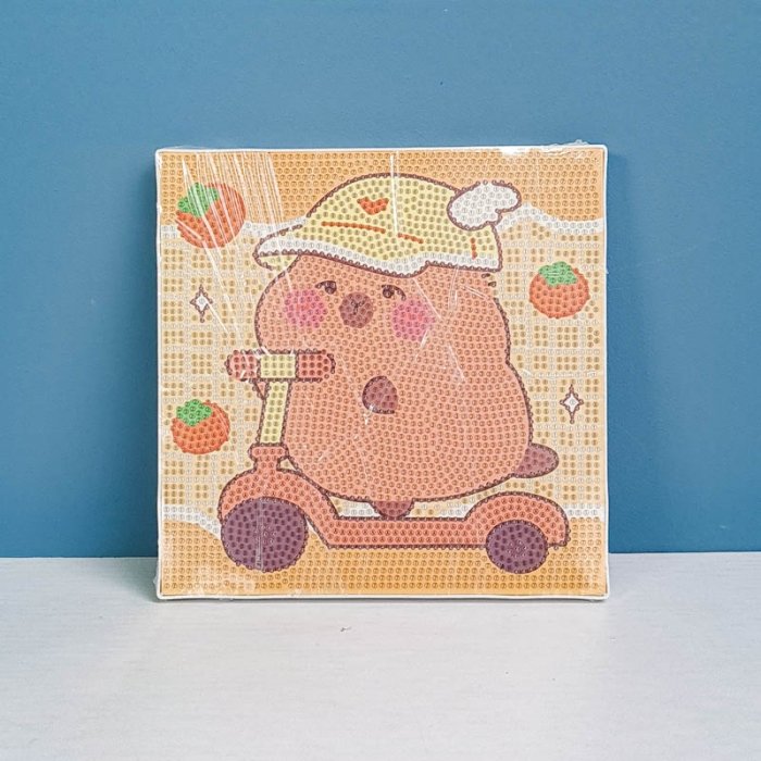 تابلو نقاشی الماسی کودک طرح کاپی بارا کد 421957