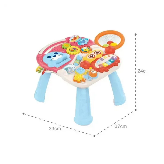 واکر کودک موزیکال هانگر Huanger رنگ صورتی کد HE0827