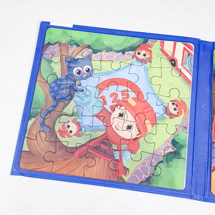 کتاب پازلی مگنتی 91 تکه طرح مشاغل امداد کد 896938