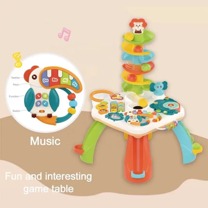 میز بازی کودک موزیکال هانگر Huanger مدل HE0519