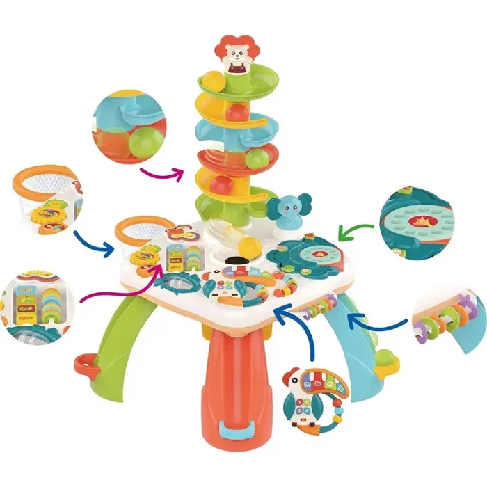 میز بازی کودک موزیکال هانگر Huanger مدل HE0519