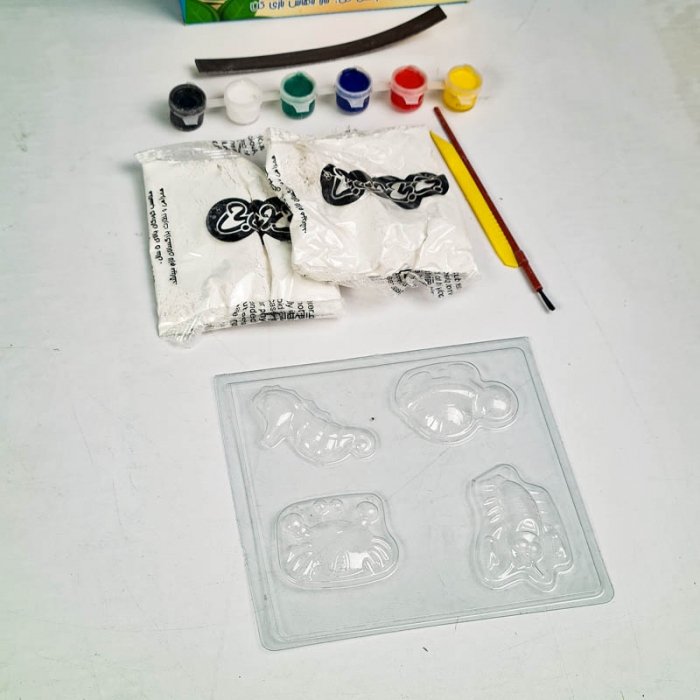 کیت قالب گیری و رنگ آمیزی دنیای زیر آب 1 کد 400051