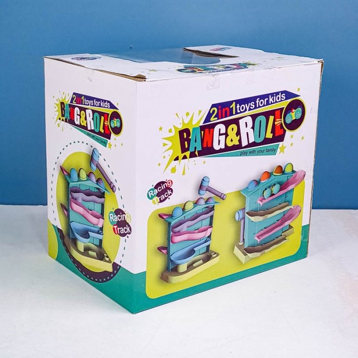 اسباب بازی چکش و سرسره توپ کد P/07/A