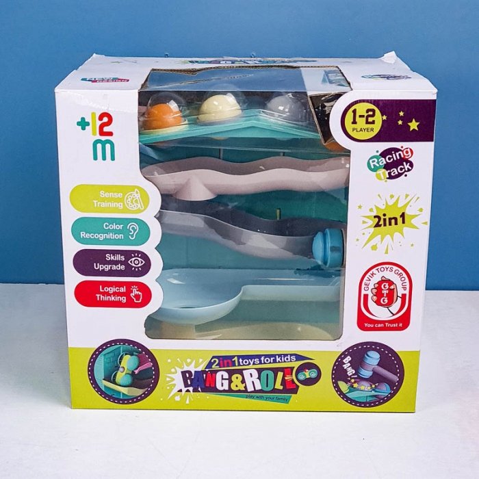 اسباب بازی چکش و سرسره توپ کد P/07/A