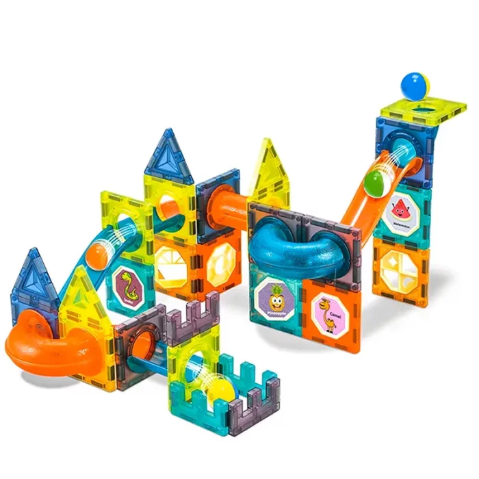 اسباب بازی کاشی مغناطیسی 66 تکه کد 1201