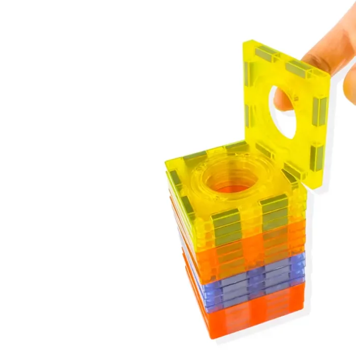 اسباب بازی کاشی مغناطیسی 66 تکه کد 1201