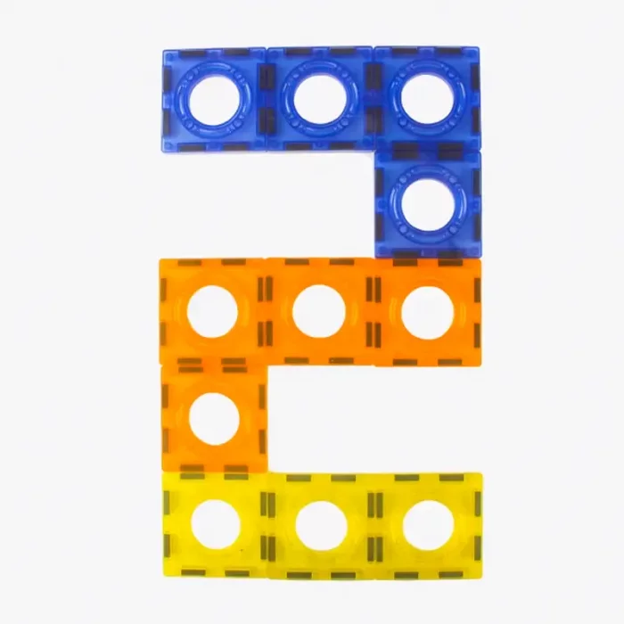 اسباب بازی کاشی مغناطیسی 66 تکه کد 1201