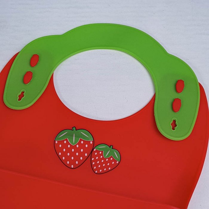 پیشبند و ظرف غذا کودک سیلیکونی کد JH8010