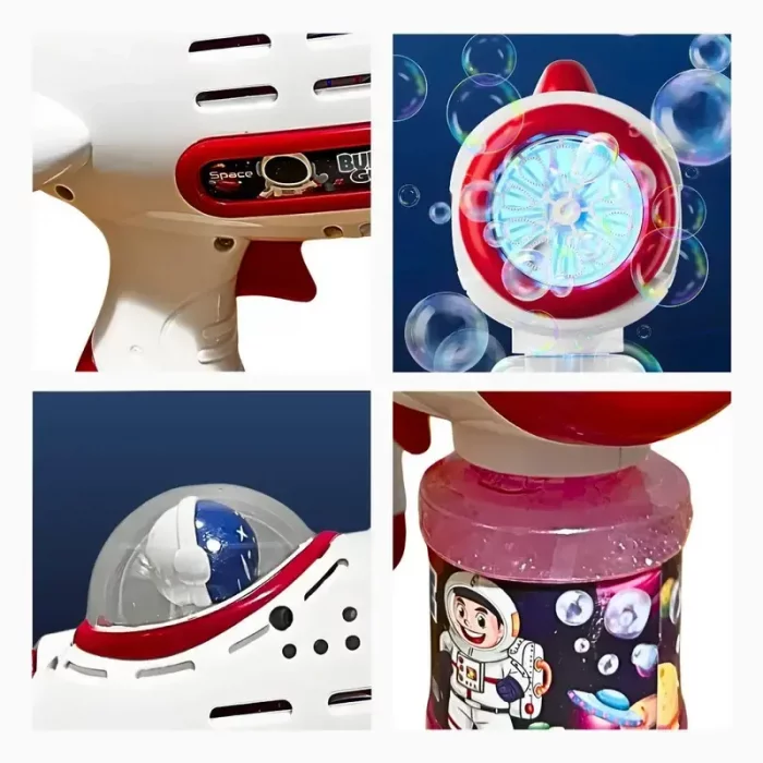 اسباب بازی تفنگ حباب ساز مدل فضانورد کد YD6652A