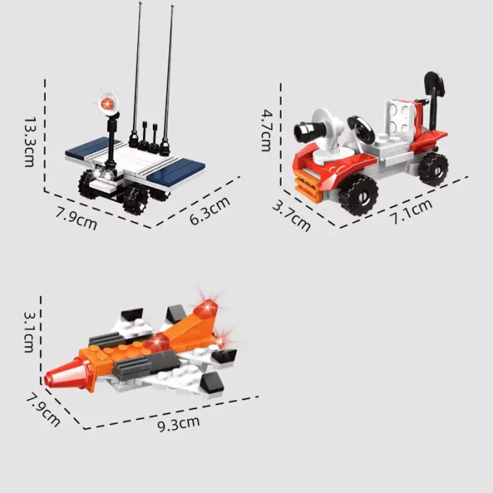 اسباب بازی لگو 704 تکه ایستگاه فضایی کد ZY1820344