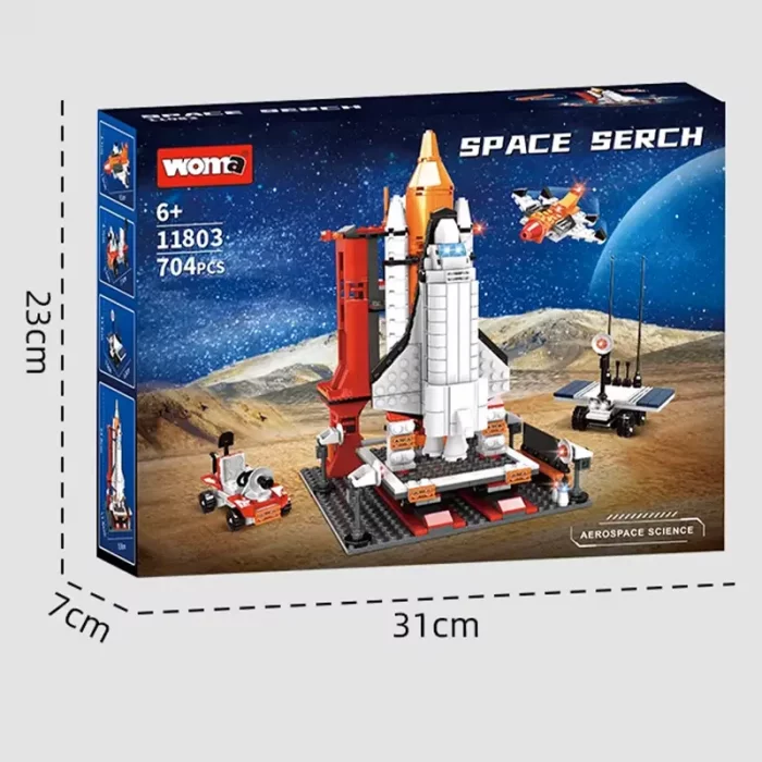 اسباب بازی لگو 704 تکه ایستگاه فضایی کد ZY1820344