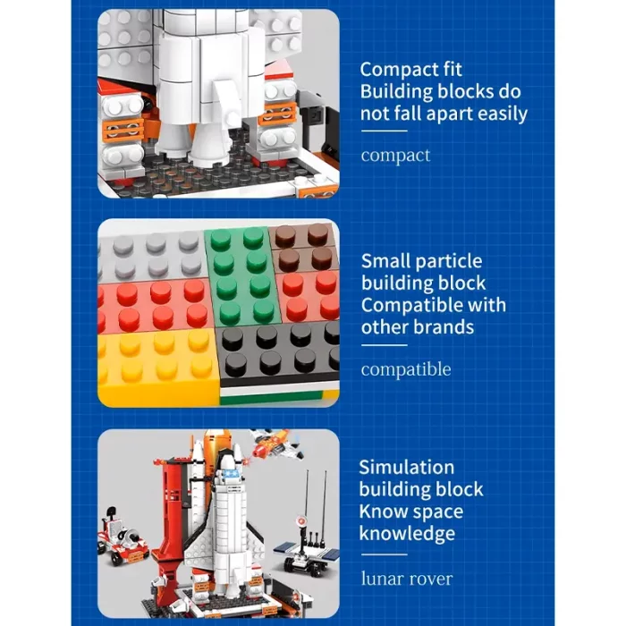 اسباب بازی لگو 704 تکه ایستگاه فضایی کد ZY1820344