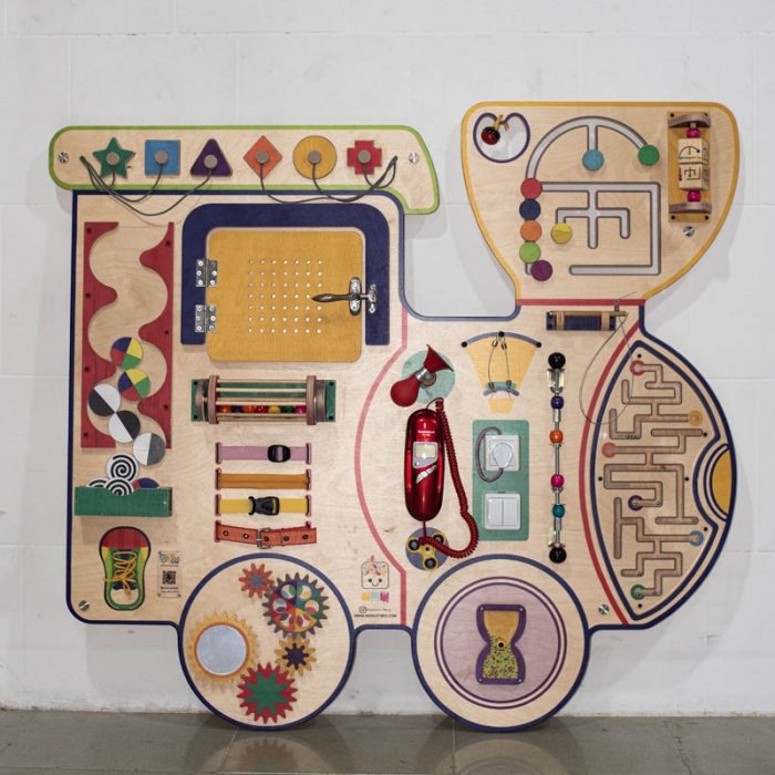 تخته هوش بیزی برد مدل لوکوموتیو قطار کد 4735441