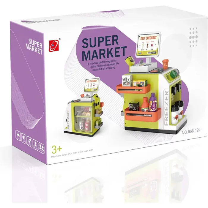 اسباب بازی سوپر مارکت 52 تکه بزرگ کد 66869